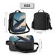 thumbnail image 2 of Fotbe Dancing Whale Lonchera Bolsa de Almuerzo para Hombres y Mujeres, Lonchera de Gran Capacidad, Bolsa de Almuerzo Reutilizable, Bolsa Térmica Aislante, 2 of 7