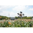 thumbnail image 6 of TUFFCRAFTS High Quality Metal Wind Spinner – 84 IN. Height - 24 IN. Width – Elegant Outdoor Décor – Handmade Cooper Leaf Design – Anti-Rust, Waterproof, Easy To Assemble Garden Kinetic Wind Mill, 6 of 10