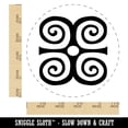 thumbnail image 2 of Dwennimmen Adinkra African Strength Humbleness Rubber Stamp for Scrapbooking Crafting Stamping - Large 1-1/4 Inch, 2 of 7