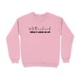 thumbnail image 6 of Motherhood Powered by Caffeine and Love Sweatshirt (LightPink, L), 6 of 14