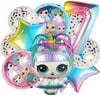 Rekcopu LOL Birthday Party Decoration Surprise Doll Balloon for 7th Birthday Party Supplies (Pink-7th)
