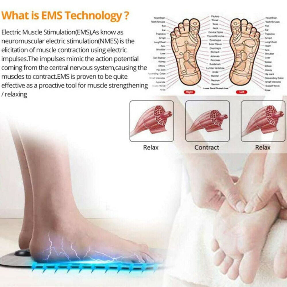 EMS Foot Massager Electrical Muscle Stimulation – Nova Store