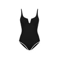 thumbnail image 6 of CHGBMOK Womens One Piece Swimsuit Tummy Control Slimming Color Block Bathing Suit Summer Spaghetti Straps Swimwear, 6 of 6