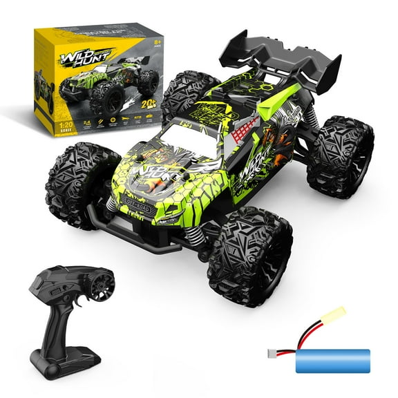 Toy Deals Vsontor 1:20 Remote Control High-Speed Car Off-Road Fall-Resistant 2.4G Drift Climbing Car R/C Car Toys Green