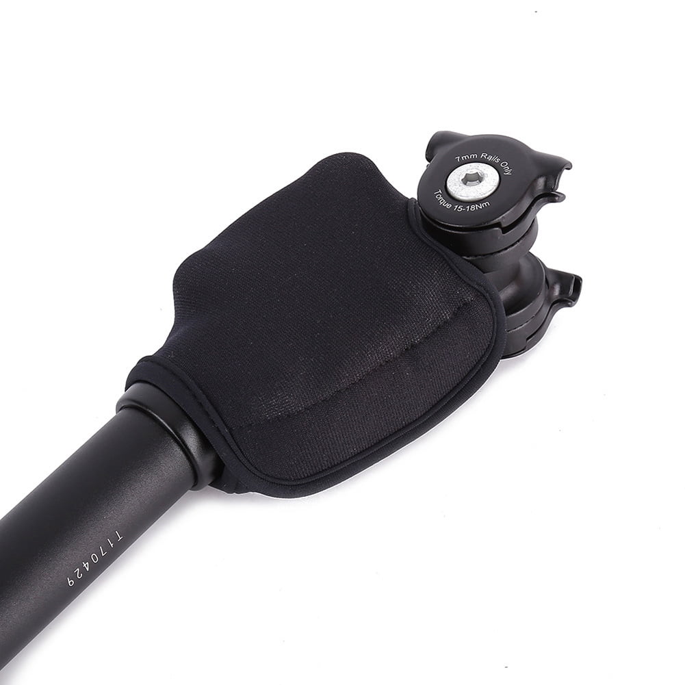 For Suntour SP12-NCX Suspension Seat Post Protective Cover Dust Protection Black
