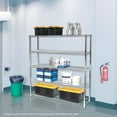 thumbnail image 2 of Shelving Inc. 18" d x 60" w x 84" h Chrome Wire Shelving with 5 Shelves, 2 of 7
