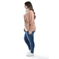 thumbnail image 2 of Blusa con manga kimino Roman Fashion /Tallas Extras, 1041 (Cafe) cafe 42, 2 of 6