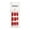 Red with 3D crystal accents, variant on Impress Design Press On Nails , No Glue, Red, Short Length, Squoval Shape, 33 Pieces