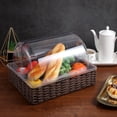 thumbnail image 4 of FUTUREORYY 1Pack Covered Dessert Display Dome for Dust Protection and Clear Food Showcase in Bakery, 4 of 8