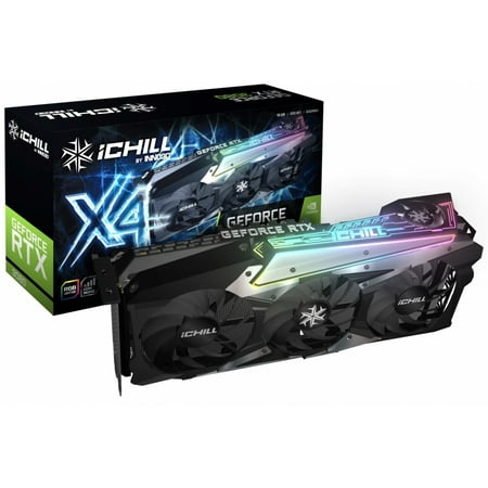 Inno3D Nvidia GeForce RTX 3080 ICHILL X4 LHM 10GB GDDR6X RGB Graphics Card