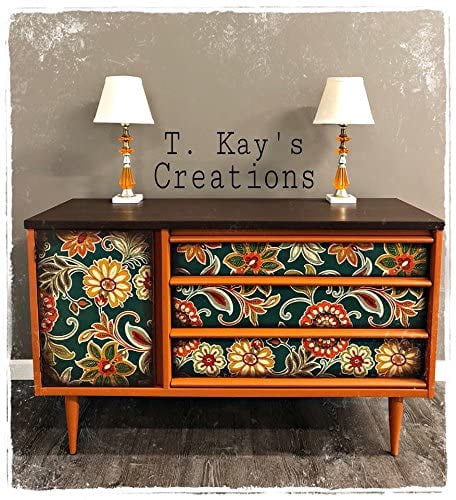 Chalky Chicks Premium Chalk Style Paint for Furniture, Home Decor & DIY Crafts – Eco Friendly – No Sanding, No Primer Needed – Multi Surface Paint – Acorn (Orange) – 16 oz – Made in the USA