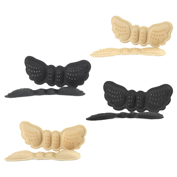 MLINS  4 Pairs Heel Pads High Pressure Relief Shoe Comfort Inserts