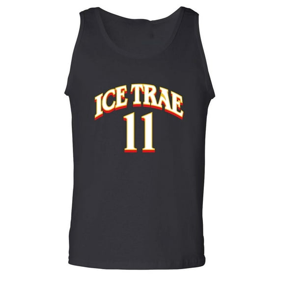 Black Trae Young Hawks Ice Trae Tank Top ADULT
