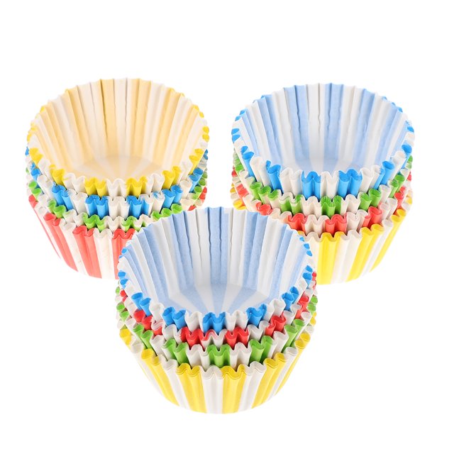 300 piezas exquisitas tazas pequeñas para pasteles tazas para muffins resistentes al calor (color surtido) HOMEMAXS 11443923-MX