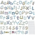 thumbnail image 2 of 216 Pcs Bulletin Board Letters Bohemia Paper Letter Number Decorative Stickers Boho Letters Number Cutout for Board Chalkboard Classroom, 2 of 9