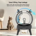 thumbnail image 2 of Cleaning  Litter Box, 65L Large Capacity Automatic with APP Control & Odor Control, 2 of 7