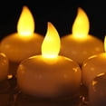 thumbnail image 3 of WEUVEB 24Pcs LED Floating Tealights for Vase Decoration and Home Lighting, 3 of 8