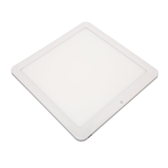 Panel De Lámpara Sin Sombras, 6000-6500K Puerto Tipo C Iluminación Uniforme Ultrafina Luz Inferior De Fotografía LED De 22 Cm Para Caja De Estudio
