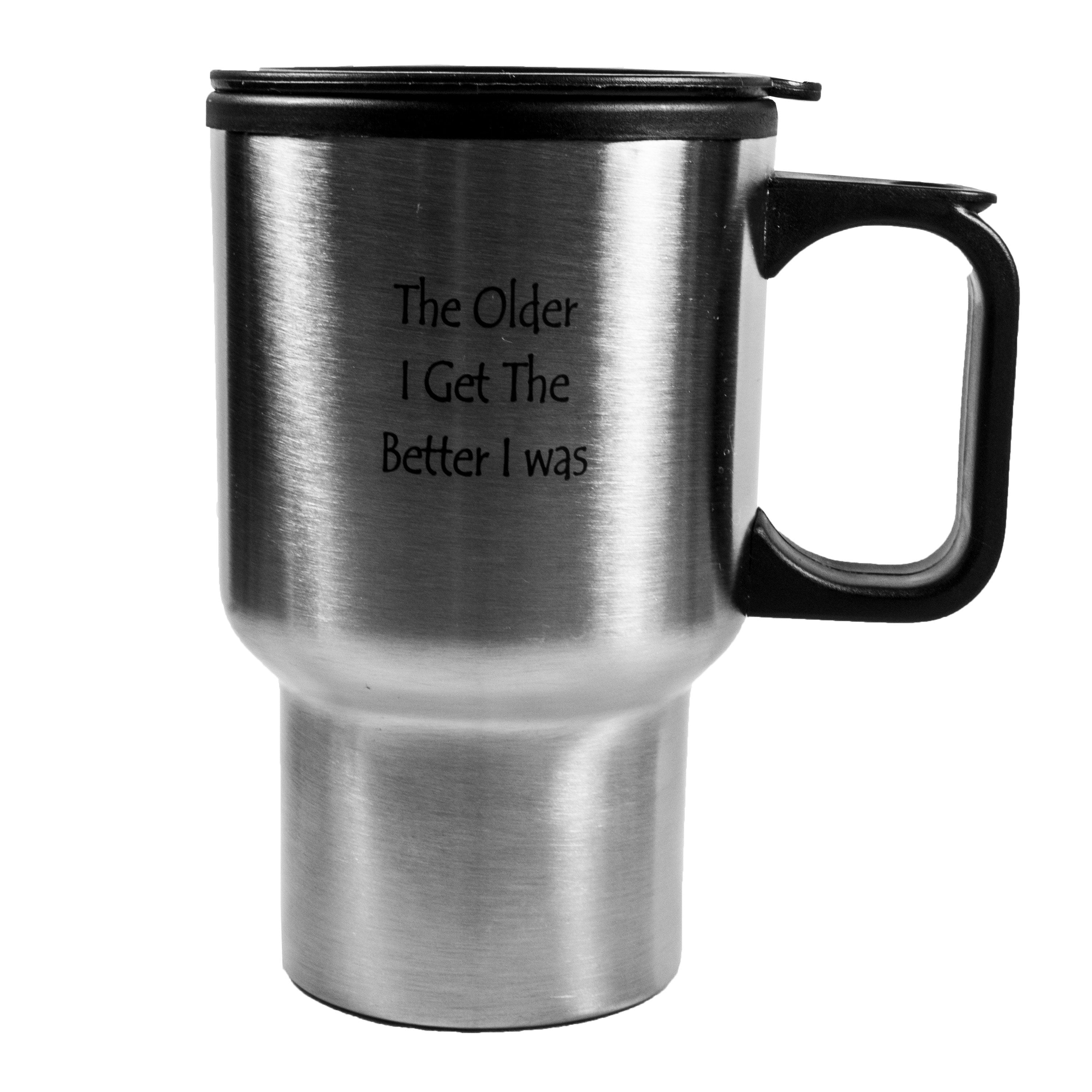 Details about   Maxam 14oz Stainless Steel Travel Mug 