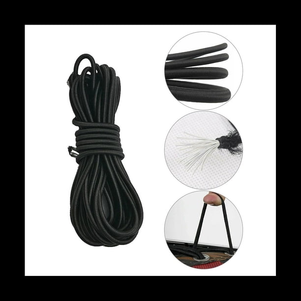 8 Uds. Cuerda EláStica para Camping de MúLtiples Hebras Dichotomanthes, FijacióN para Tumbonas para Sillones Reclinables, Kit de Cuerda de ReparacióN de Sillas