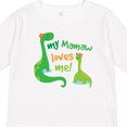 thumbnail image 4 of Inktastic My Mamaw Loves Me Grandson Gift Boys Long Sleeve Toddler T-Shirt, 4 of 5