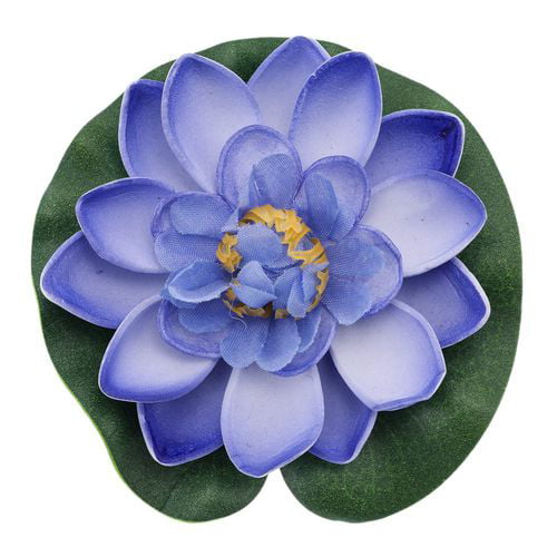 Floating Plants Artificial Lotus Flower Fake Plants Water Lily Simulation 