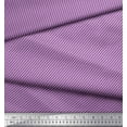 thumbnail image 2 of Soimoi Purple Rayon Fabric Diagonal Stripe & Dots Print Sewing Fabric Yard 58 Inch Wide, 2 of 3