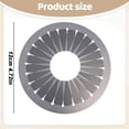 thumbnail image 4 of Rosette Maker, DIY Ribbon Flower Tool, Transparent Plastic Template, Handmade Craft Accessory for Fabric Rosette, Bow Making, Tabletop Ornament and Various DIY Art Projects,15cm, 4 of 8