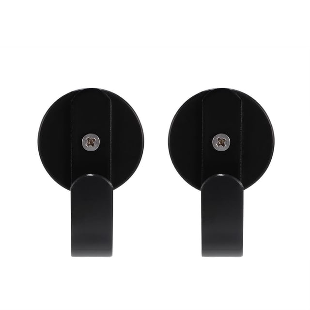 Moyic 2 ganchos magnéticos prácticos, ganchos adhesivos montados en la pared, fáciles de montar, ganchos para puerta delantera, colgadores de Kits de decoración para fiestas Moyic HA013749-00