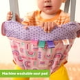 thumbnail image 4 of Bright Starts Purple Paradise Baby Door Jumper for 6-12 Months, 4 of 9