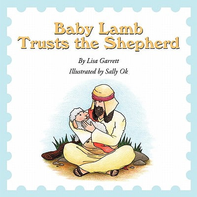 Shepherd Lamb - Baby Lamb Trusts the Shepherd