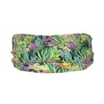thumbnail image 3 of Easygdp Watercolor Blooming Cactus Sports Headband Non Slip Headband Unisex for Head Circumference 19.6 - 22.4 inch, 3 of 9