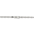 thumbnail image 4 of 925 Sterling Silver 2mm Twisted Herringbone Chain 20 Inch, 4 of 5