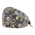 thumbnail image 1 of Unisex Scrub Hat Printed Cap For Doctors Comfortable Breathable Work Cap Style For Casual Home Use, 1 of 2