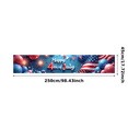 thumbnail image 3 of American Flag Happy 4th of July Independence Day Banner Eagle Design Balloon Decoration Patriotic Theme for Outdoor Decoration National Celebration Party Event, 3 of 8