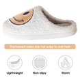 thumbnail image 4 of Zapatillas Coundymer Smile Face, retro, de felpa suave para mujer, 4 of 7