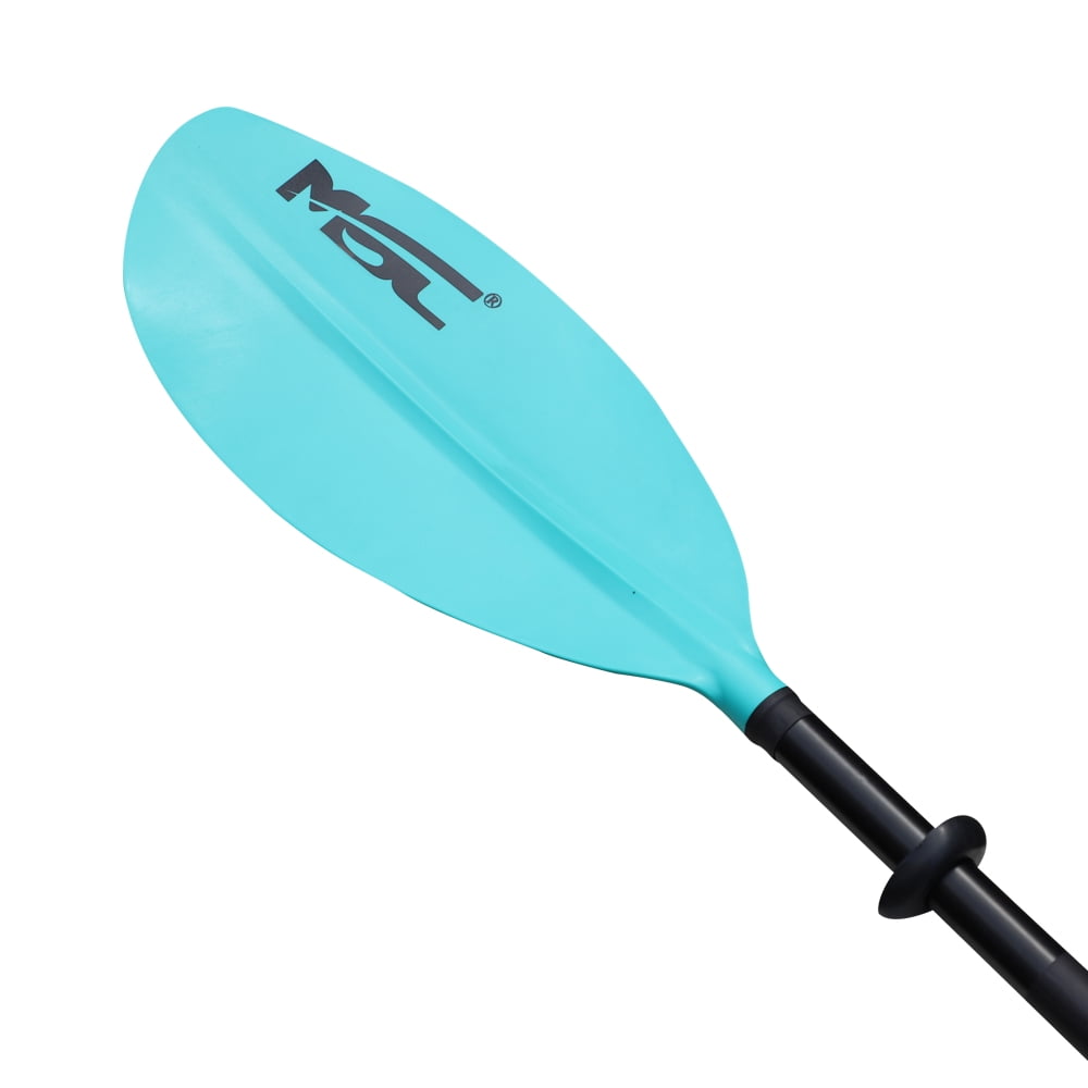 MSC Kayak Paddle,Color Available Black,Yellow,White,Olive,Blue 2-Piece (Teal, 86 inches-2 Paddles)