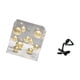 thumbnail image 5 of Caja cuadrada de acrílico,Adorno de bola cuadrada con cubierta acrílica para decoración del hogar,Figura de escritorio,Escultura abstracta de pensador para la oficina o el hogar,Figura, 5 of 8