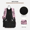 thumbnail image 4 of 2 Racquet Holder Tennis Backpack Tennis Racket Covers Gym Bags Pink Sequin Butterfly, 4 of 8