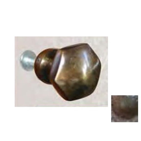 John Wright 88-735.75 in. Hex Knob Faux Cooper