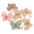 thumbnail image 1 of Miangastore 6pcs Butterfly Hair Clips Fashionable Barrette Clips Butterfly Clips Cute Accessories, 1 of 8