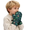 thumbnail image 2 of Kids Winter Warm Gloves, Thick Fleece Lined Waterproof Polyester Ski Gloves for Babies Toddlers and Children Cold Weather Protection, 2 of 8