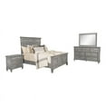 thumbnail image 2 of Avenue 4-piece Queen Panel Bedroom Set Grey, 2 of 13