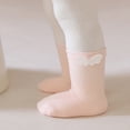 thumbnail image 4 of LYMAYTER 0-5Y ‌Child Baby Thin Ankle Socks Solid for Toddler Girls Boys Breathable Soft Cotton‌ 1 Pair, 4 of 7