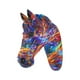 thumbnail image 1 of Escultura de pared con cabeza de caballo, adorno de pared moderno, estatua decorativa, arte de pared, decoración Estilo B, 1 of 9