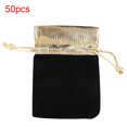 thumbnail image 2 of Jewelry Organizer, Velvet Cloth Bags Drawstring Pouches  For Birthday For Jewelry For Wedding For Candy, 2 of 8
