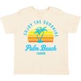 thumbnail image 3 of Inktastic Summer Enjoy the Sunshine Palm Beach Florida in Blue Boys or Girls Toddler T-Shirt, 3 of 5