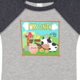 thumbnail image 4 of Inktastic I'm One Farm Animals Wearing Birthday Party Hats Boys or Girls Baby Bodysuit, 4 of 5
