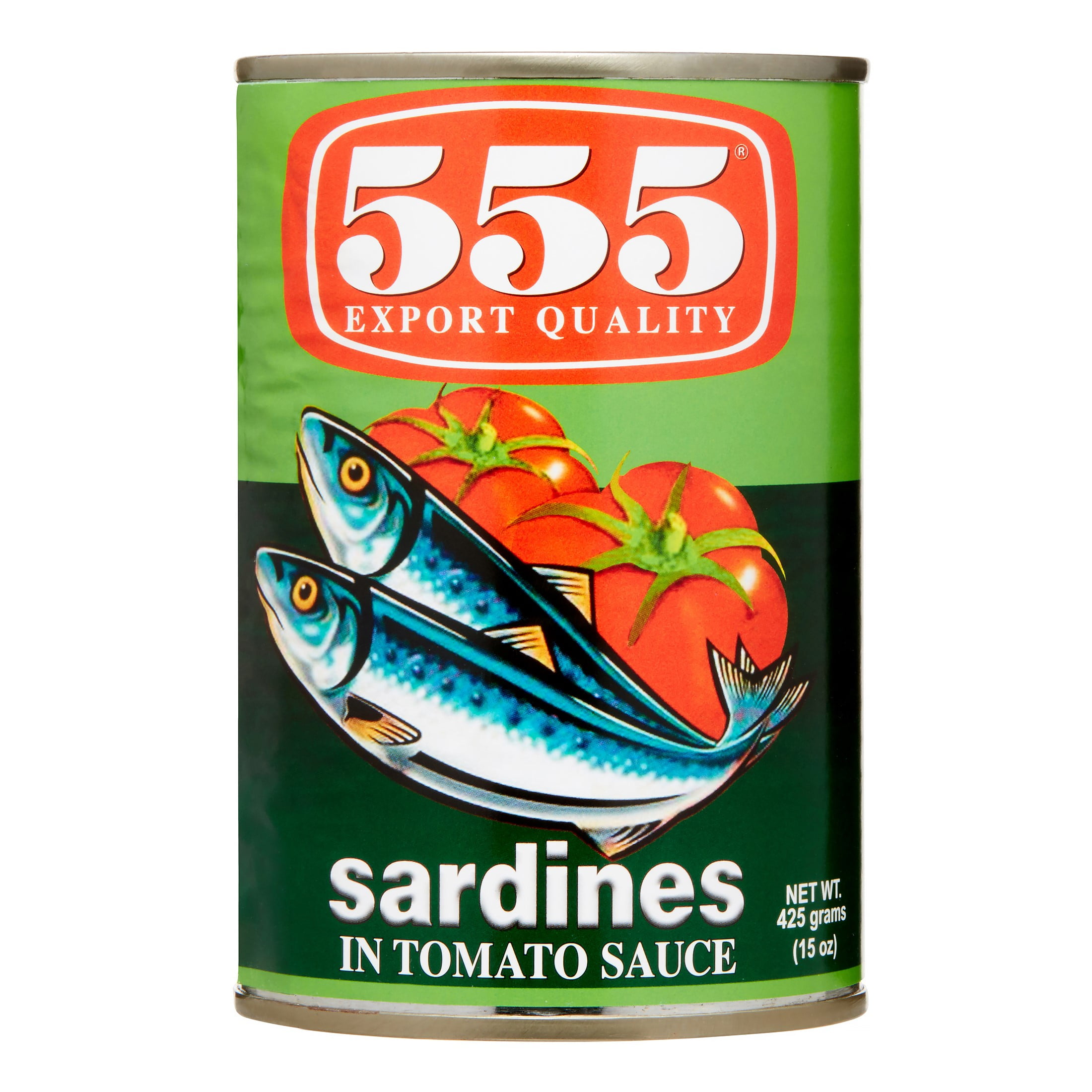 555 Sardines in Tomato Sauce, 15 oz