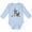 AE-Light Blue, variant on Inktastic Raccoon Woodland Tribal Arrow Boys or Girls Long Sleeve Baby Bodysuit